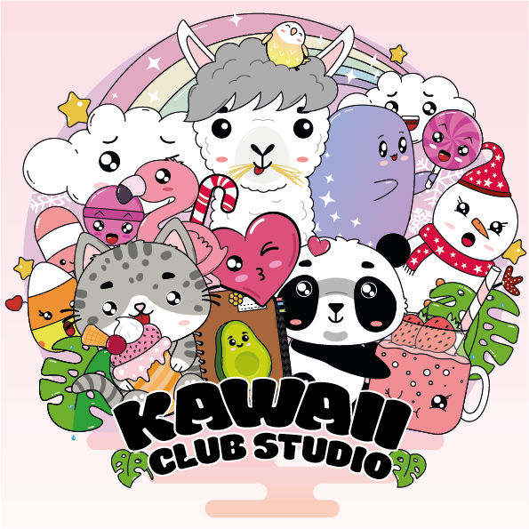 kawaiiclubstudio logo kawaii club studio